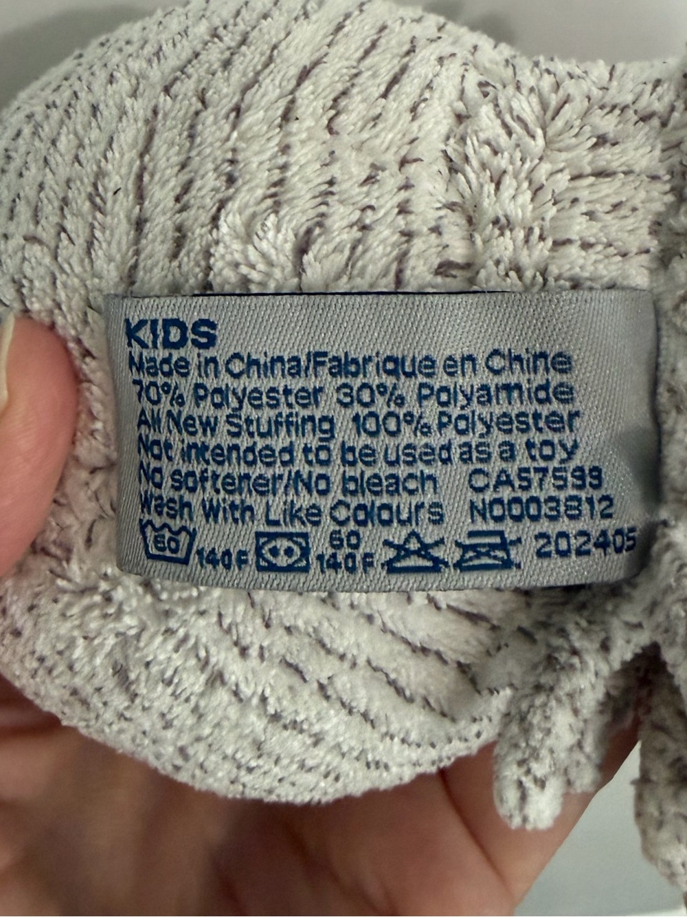 Norwex Kids Pet to Dry Owl Hand Towel - Picture 5 of 9